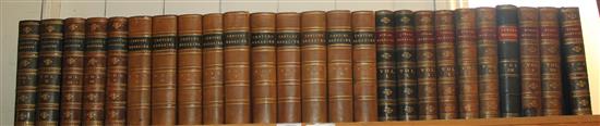 Century, Pearsons & Strand magazine, leather bound volumes